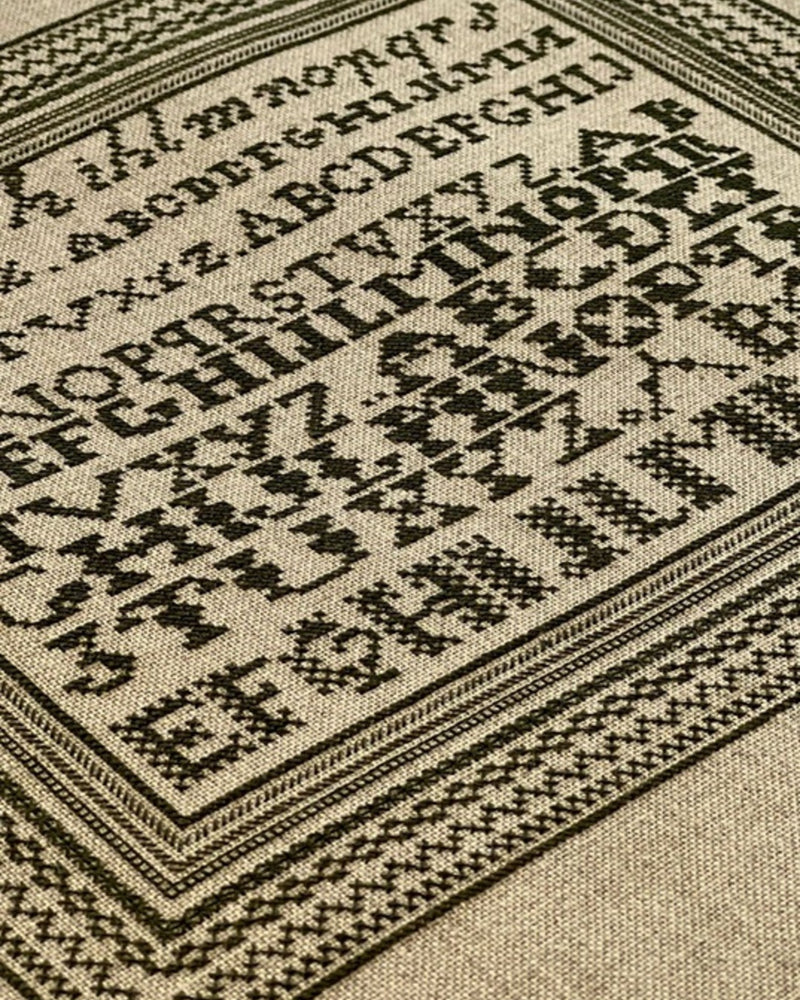 A 19th Century Red Sampler Bag