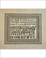 A 19th Century Red Sampler Bag