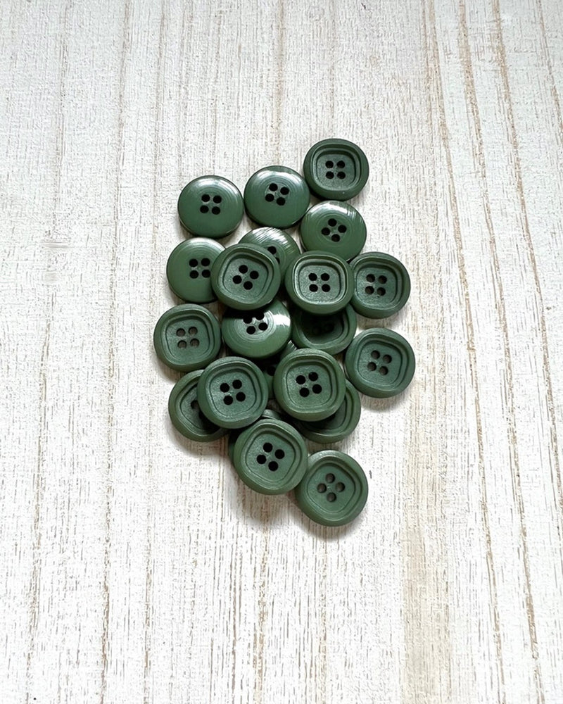 Forest Green Button