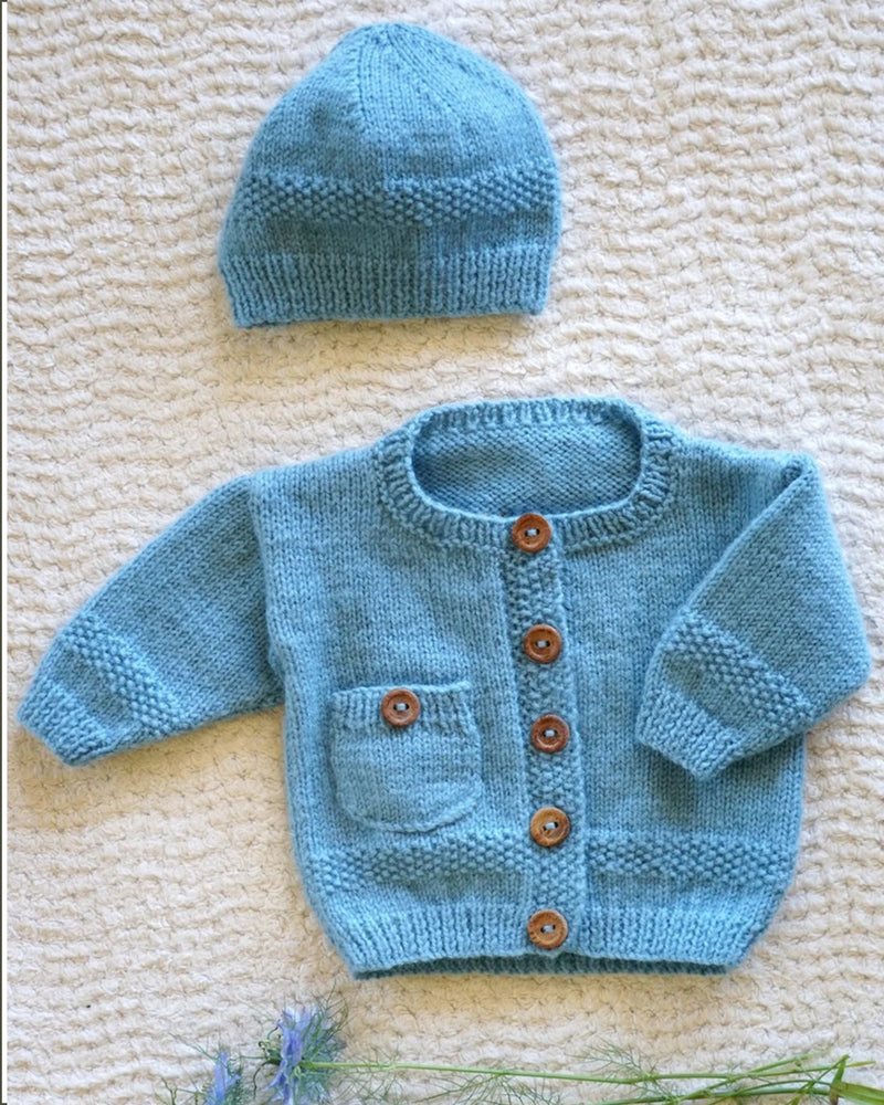 Barnaby Cardigan & Hat