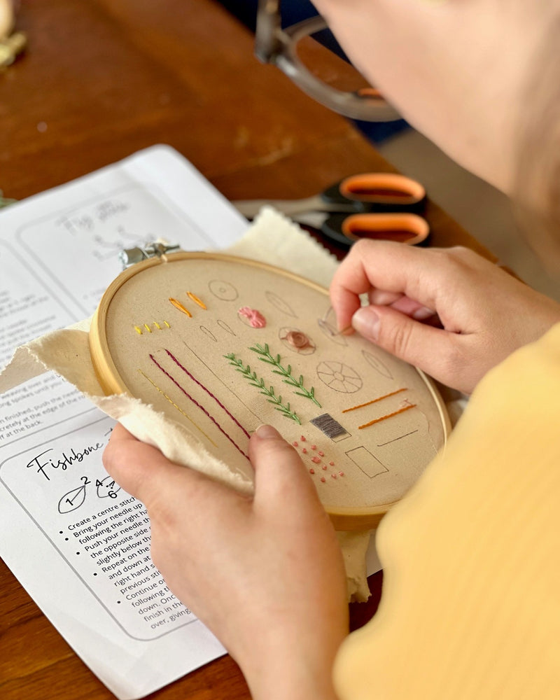 Learn to Embroider - Botanicals for Beginners