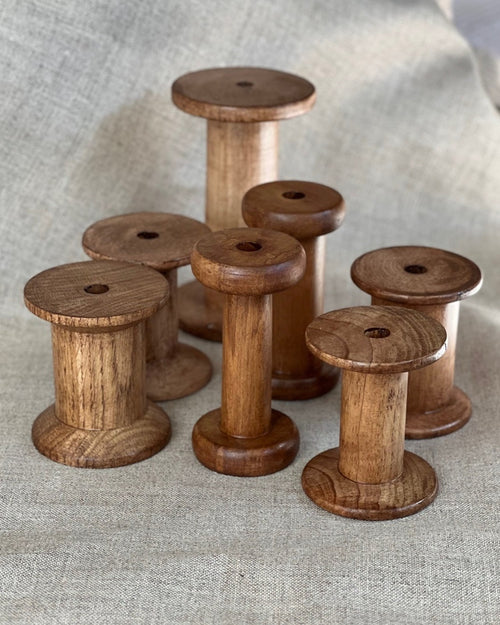 Handcrafted Wooden Bobbins