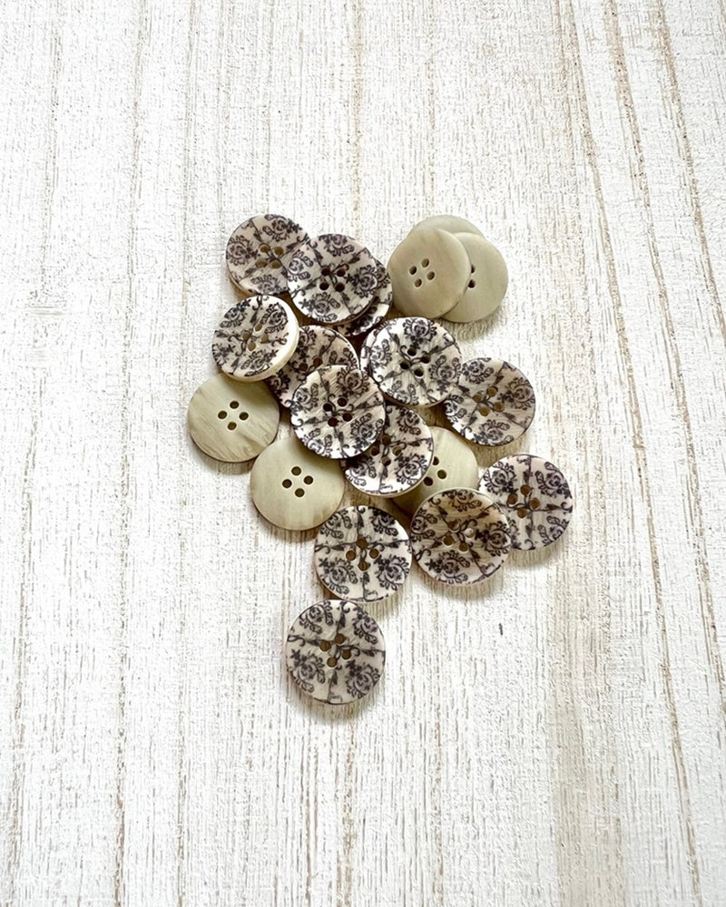 Filigree Print Button