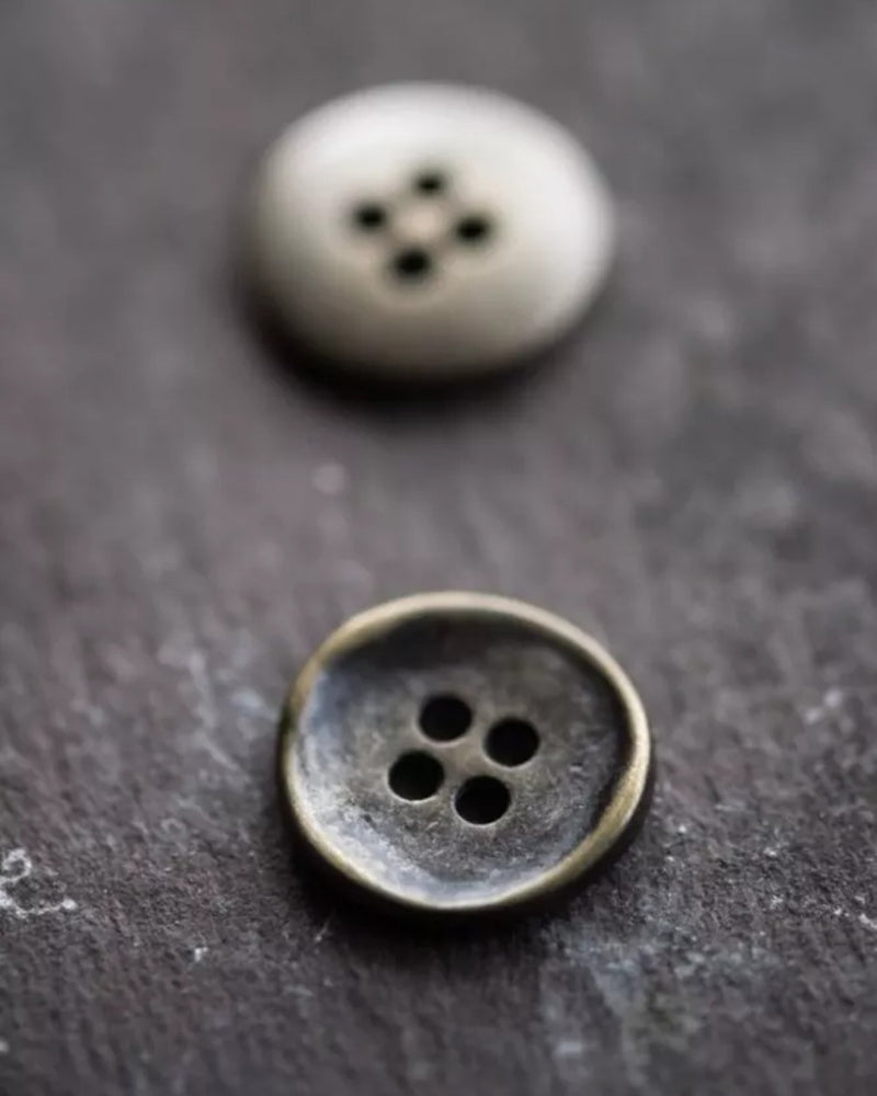 M&M Stamped Button 15mm
