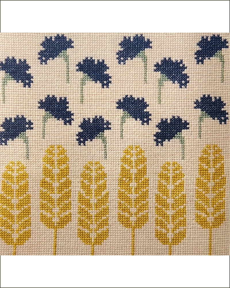 Cornflowers + Wheat