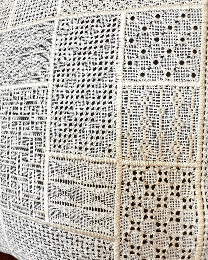 Learn to Embroider - Danish Pulled Thread Cushion