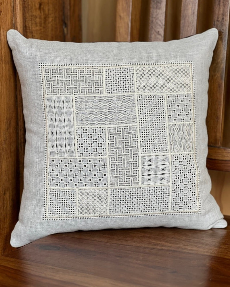 Learn to Embroider - Danish Pulled Thread Cushion