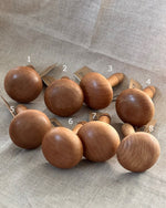 Handcrafted Wooden Darning Mushrooms