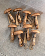 Handcrafted Wooden Darning Mushrooms