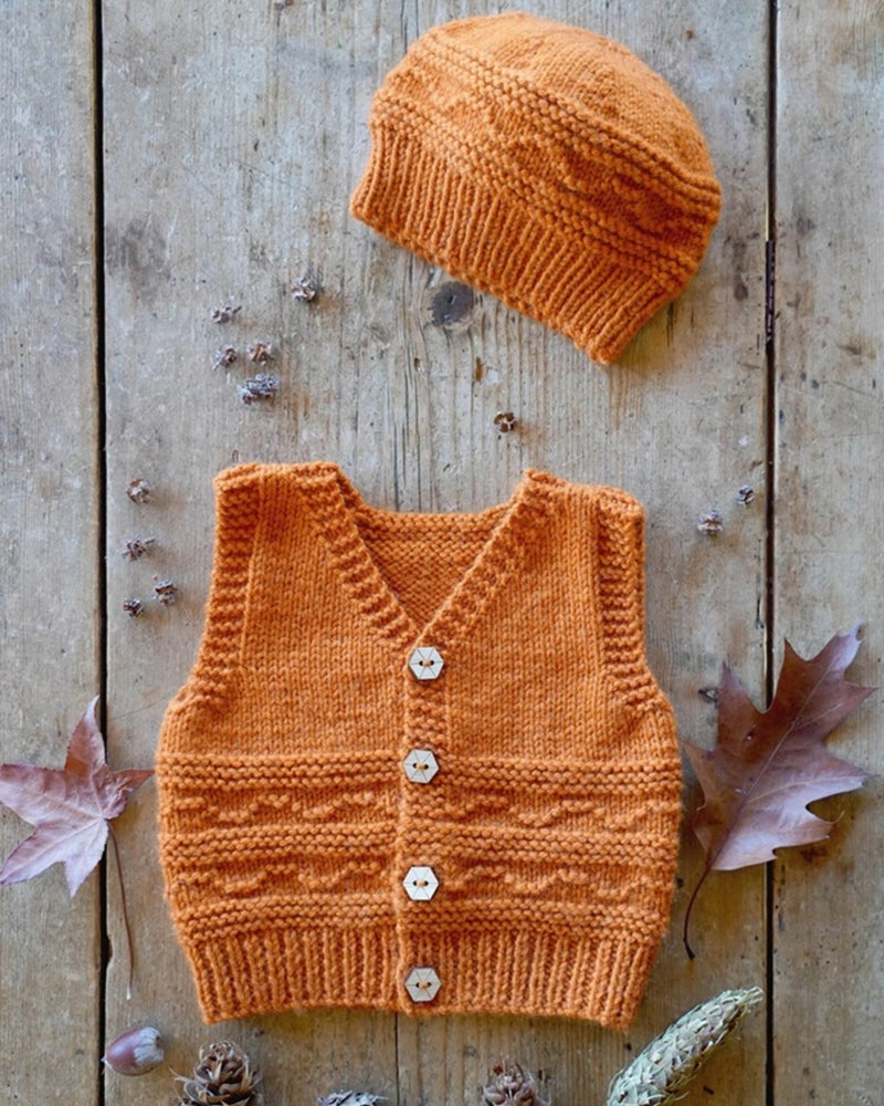 Finlay Vest and Hat