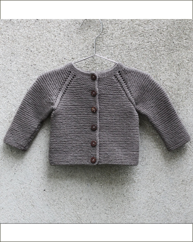 Garter Cardigan - Baby Kit