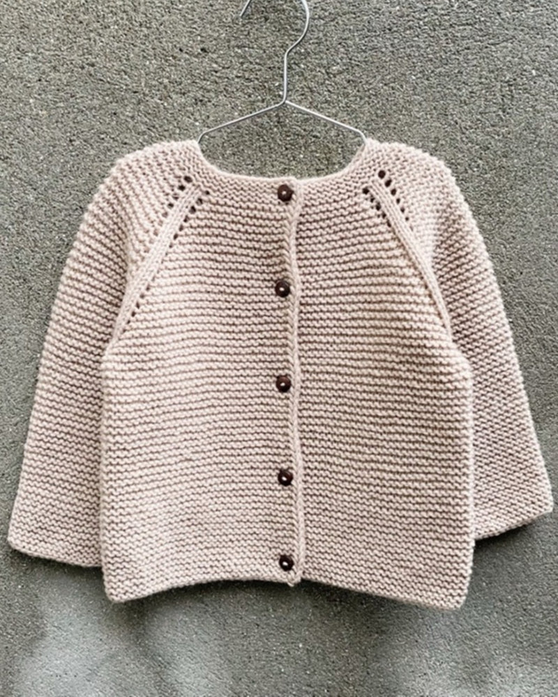 Garter Cardigan - Kids Kit