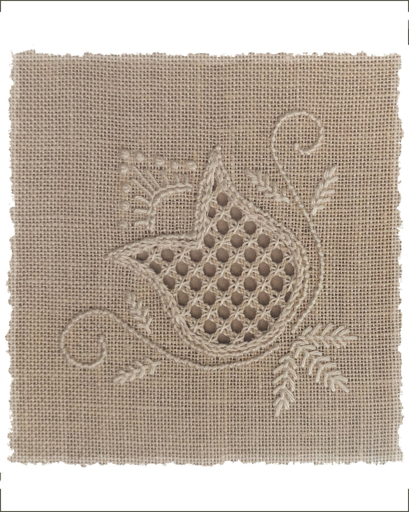 Openwork Bud - Schwalm Whitework