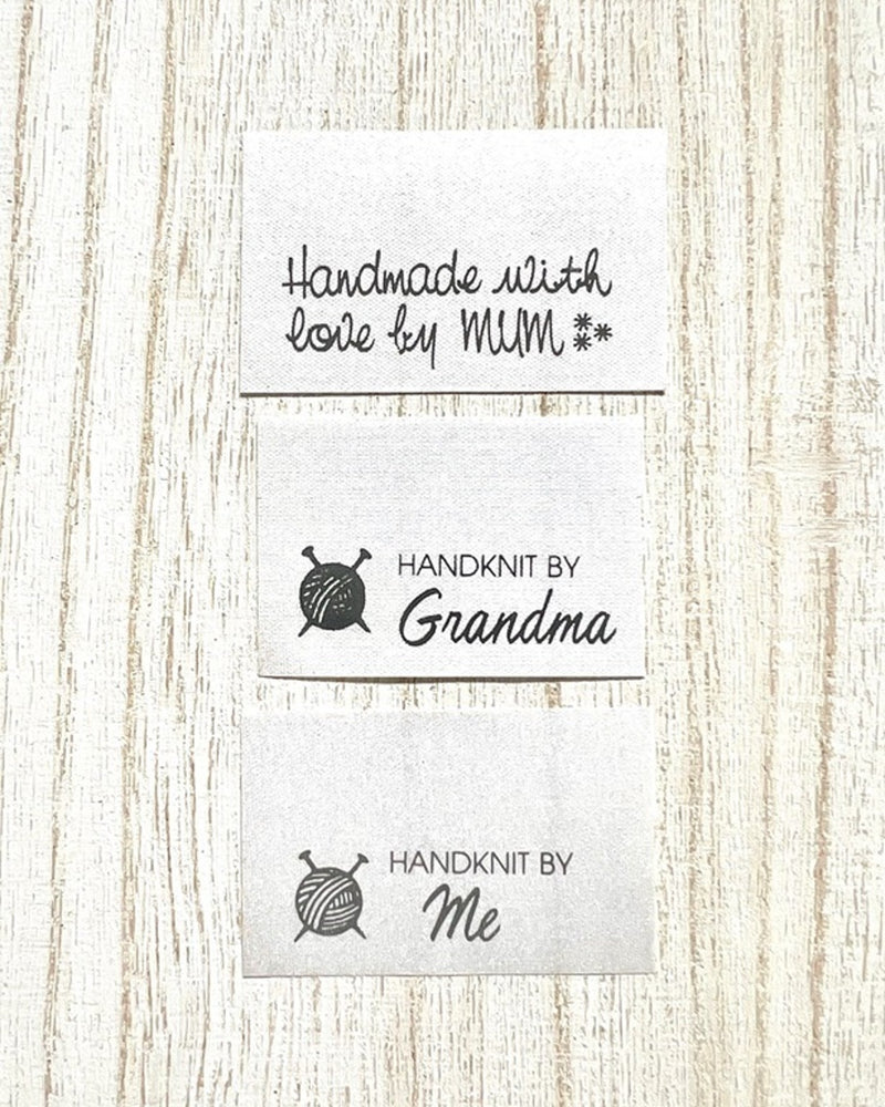 Sew in Knitting Labels