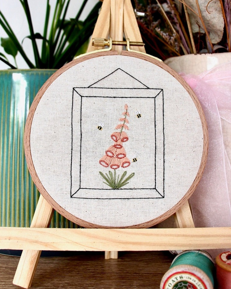 Mellow Blooms - Surface Embroidery