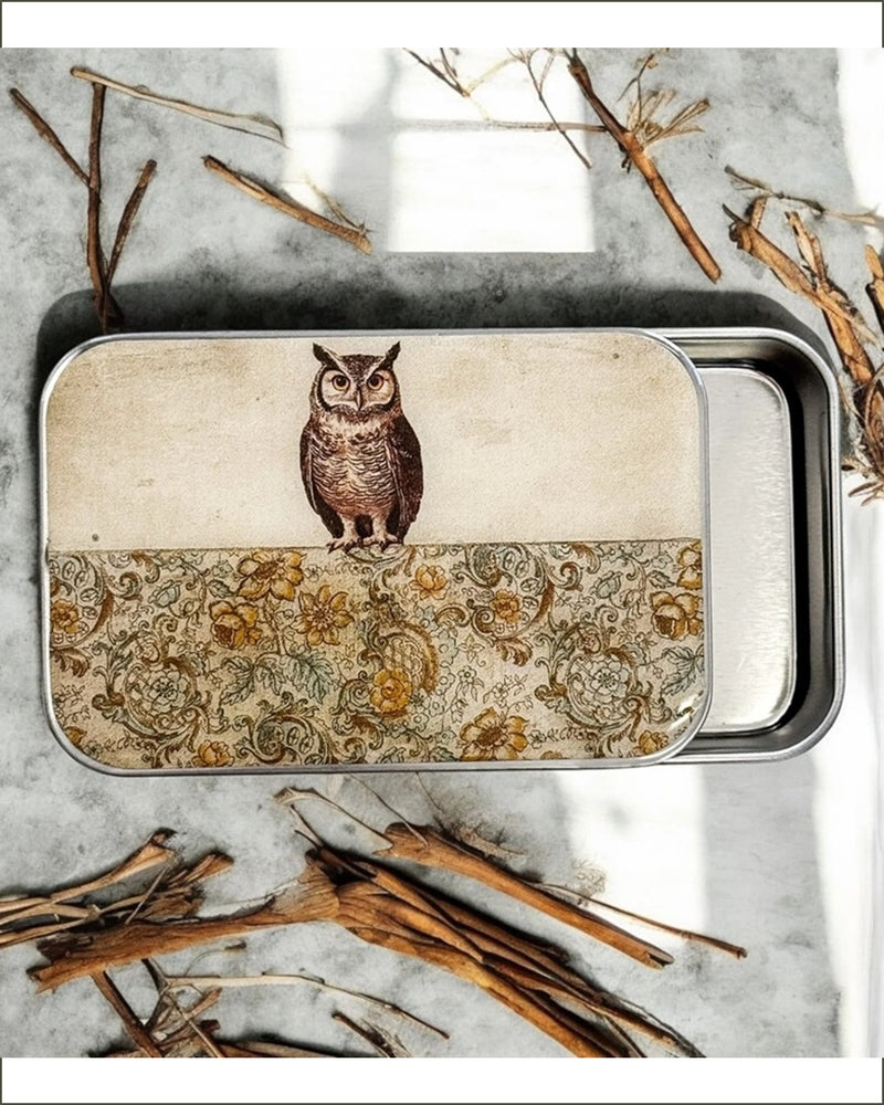 Owl Tin