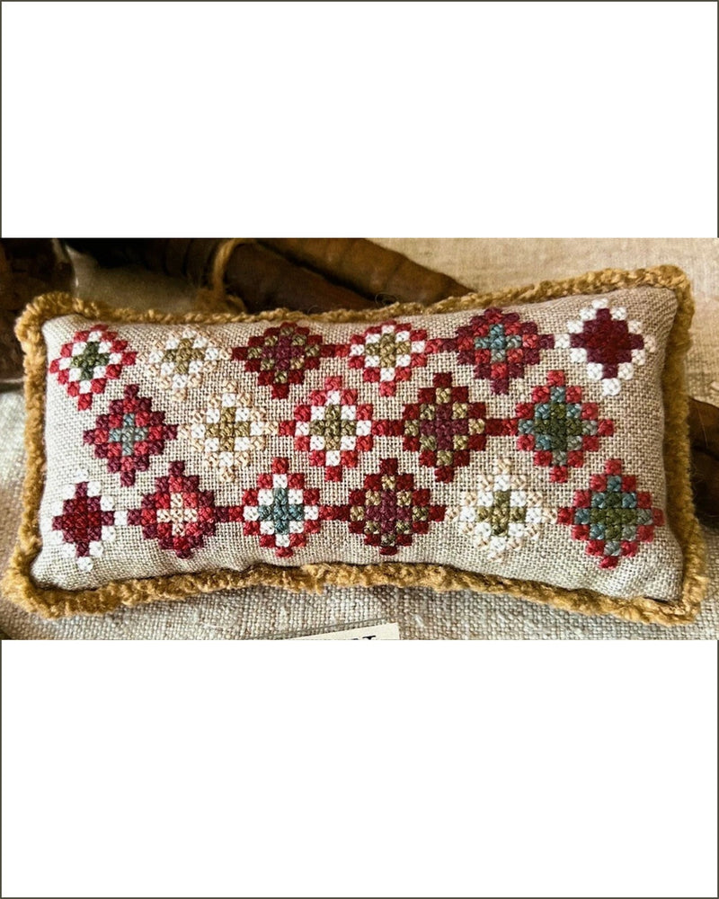 A Rice Stitch Cushion