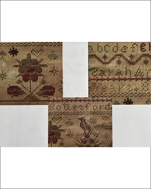 Sarah Ann Guy 1875 Sampler