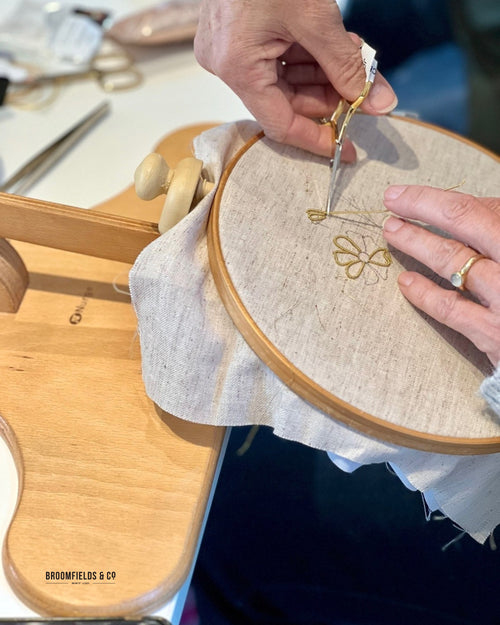 Nurge Adjustable Seated Embroidery Stand