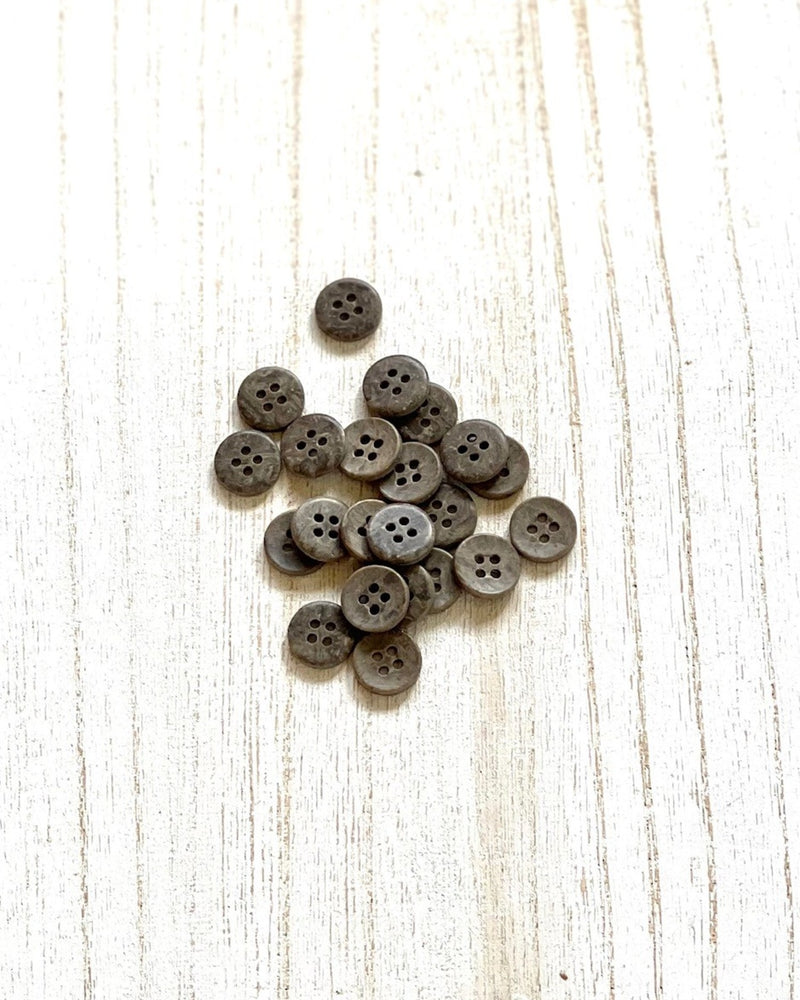 Taupe Four Hole Button