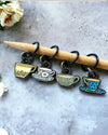 Tea Set stitch marker pack