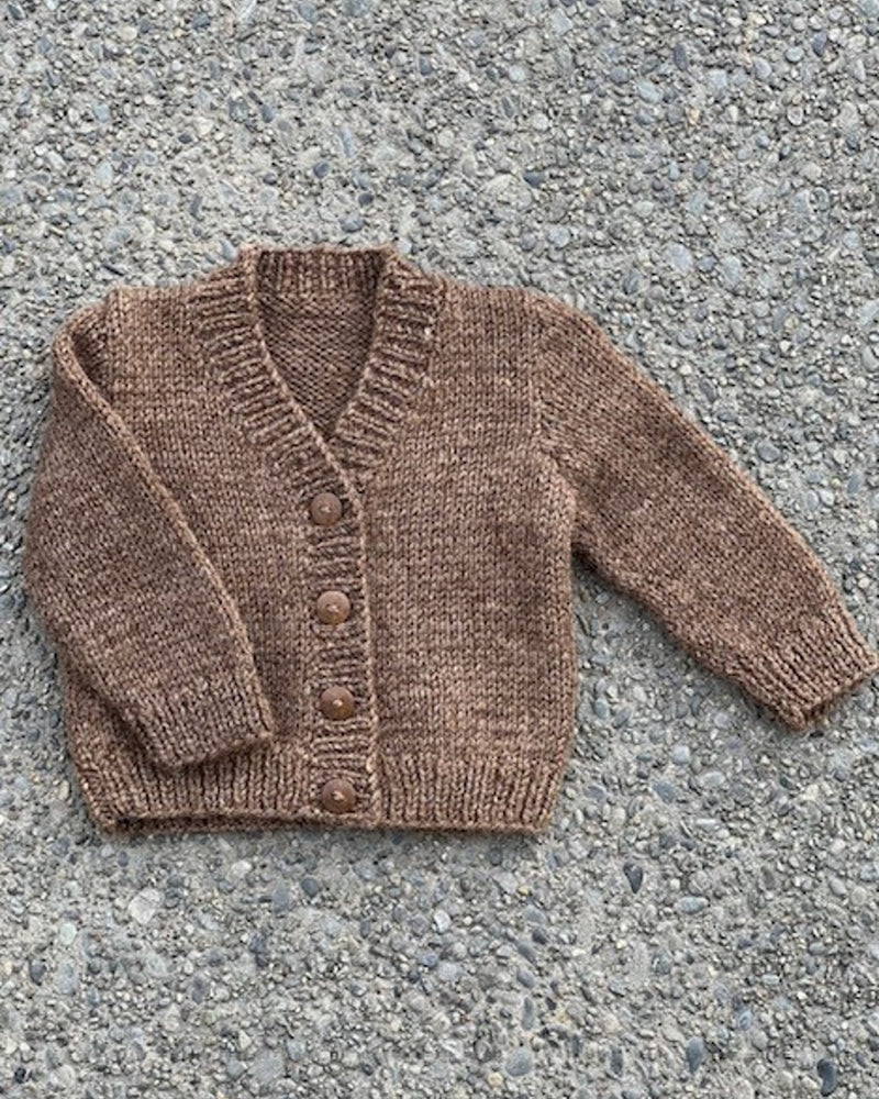 Simple Cardigan Kit - 8 ply