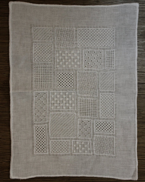 Danish Pulled  Thread Placemat