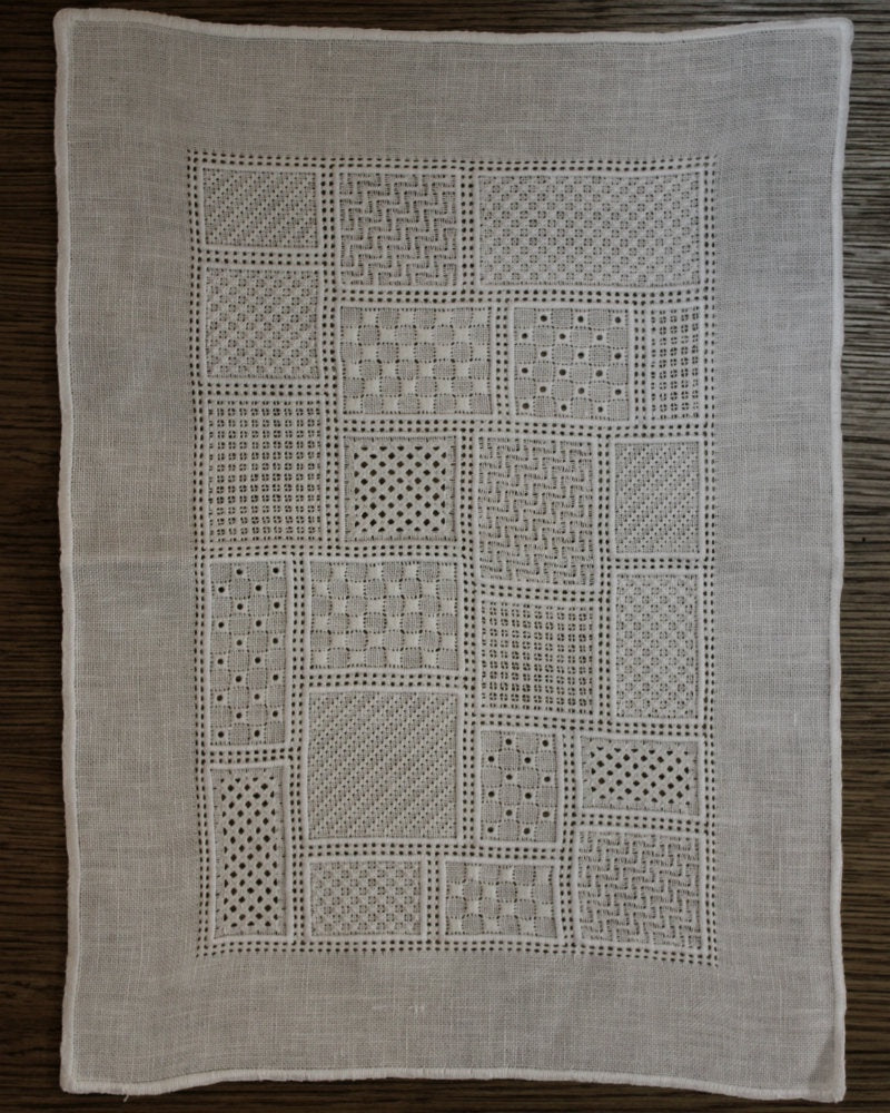 Danish Pulled  Thread Placemat