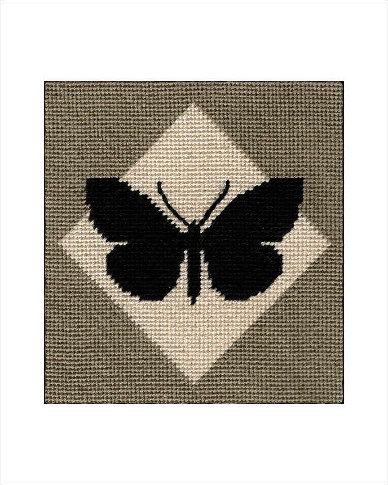 Moth Needlepoint Kit