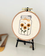 Bottled Sunshine  - Surface Embroidery