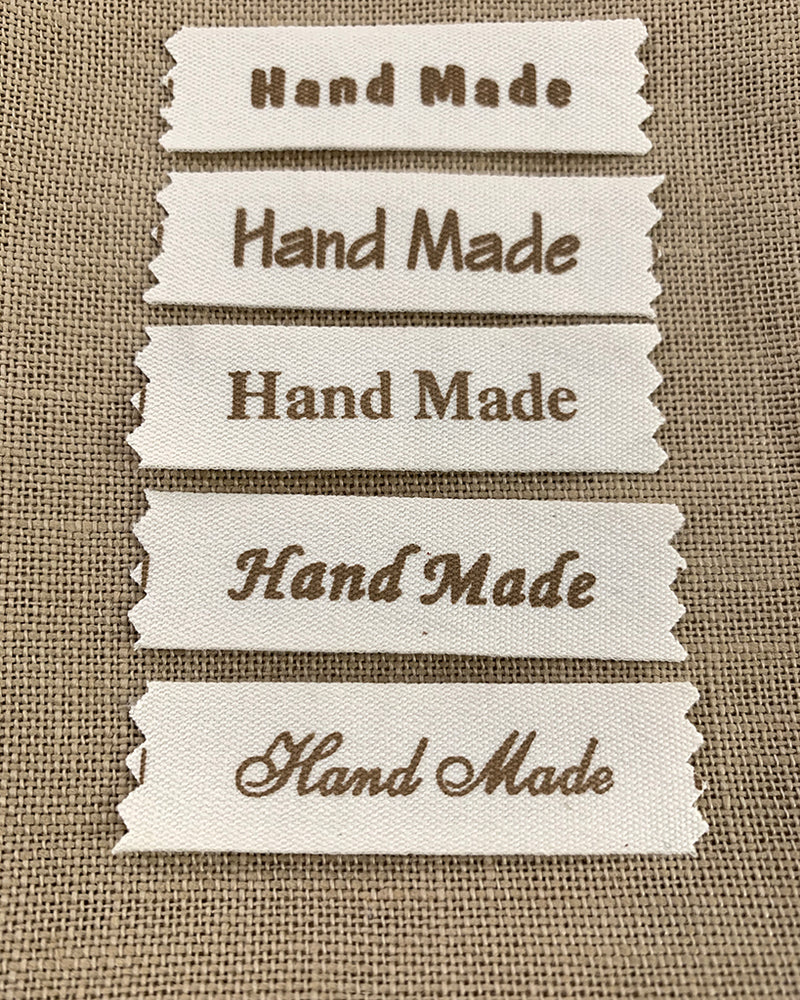 Hand Made Cotton Labels