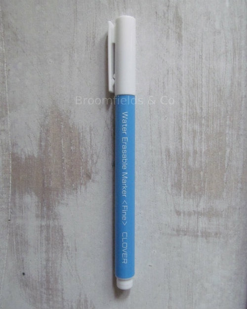 Clover Water Soluble Blue Pen