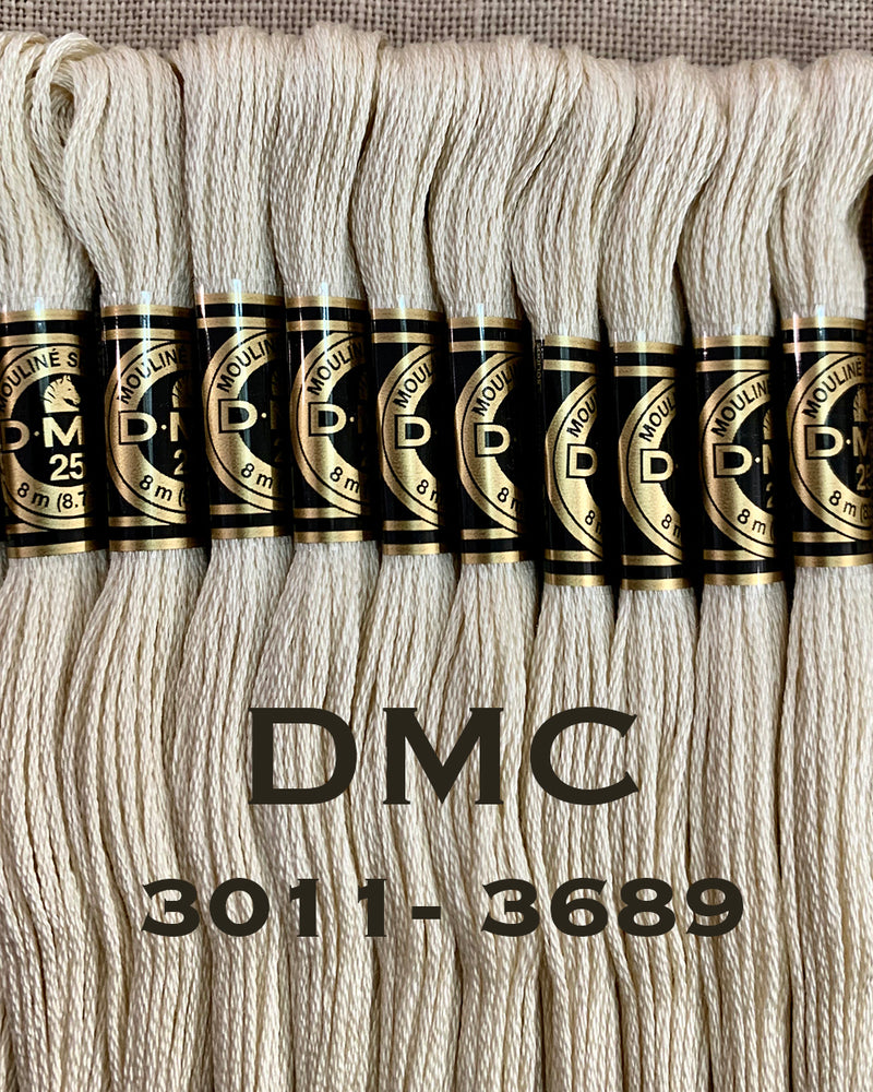 DMC 6ply Stranded Cotton - #3011-3689